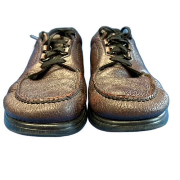 SAS Men's Brown Leather Shoes Tripad Comfort size 10.5 N - Picture 9 of 12